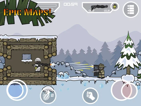 Doodle Army 2: Mini Militia - Online Multiplayer