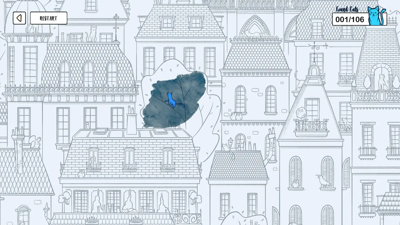 Hidden Cats in Paris