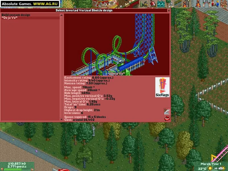 RollerCoaster Tycoon 2