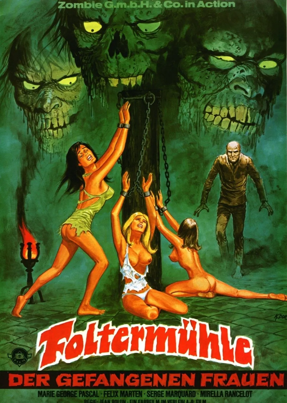 Foltermühle der gefangenen Frauen