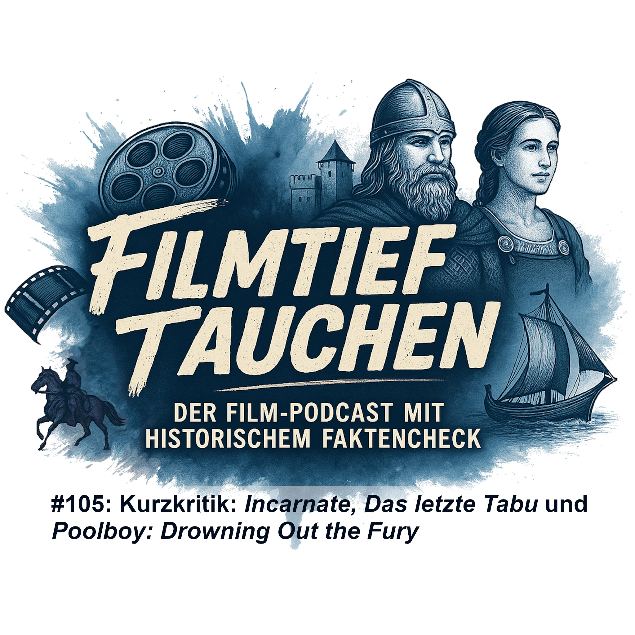 #105: Kurzkritik: „Incarnate“, „Das letzte Tabu“ und „Poolboy: Drowning Out the Fury“