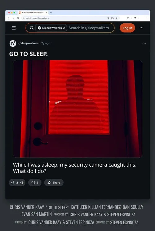 Go to Sleep