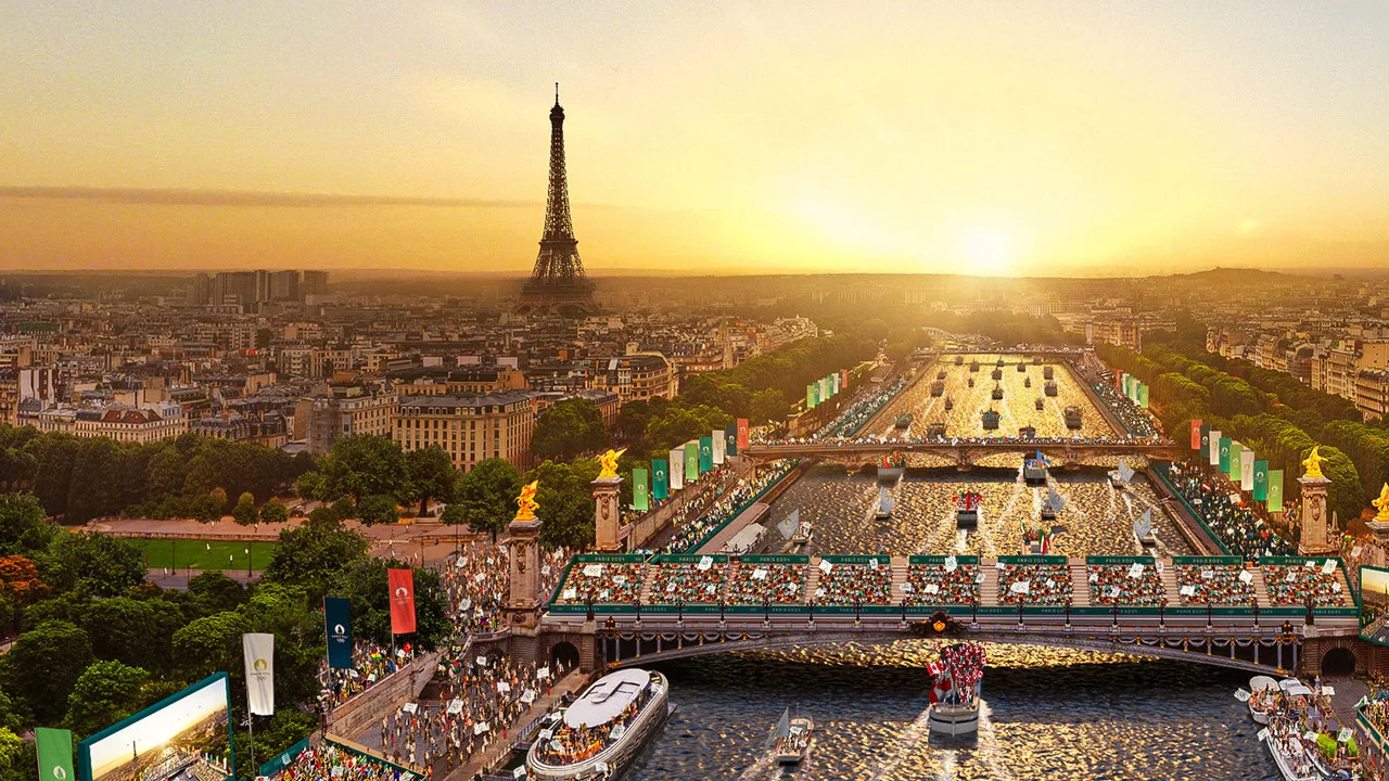 Eröffnungsfeier der Olympischen Spiele 2024 in Paris