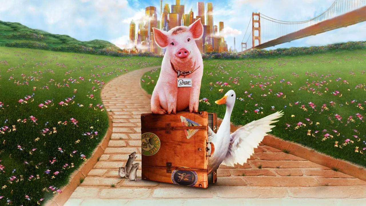 Schweinchen Babe in der großen Stadt