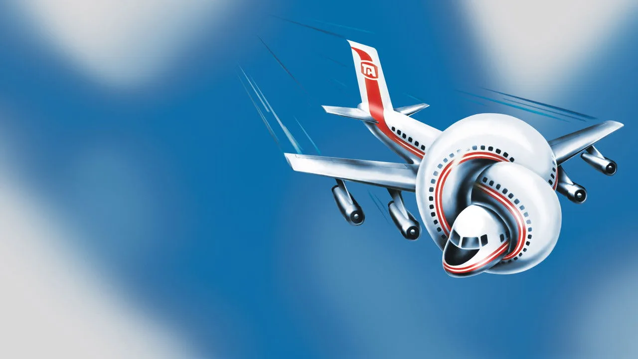 Die unglaubliche Reise in einem verrückten Flugzeug