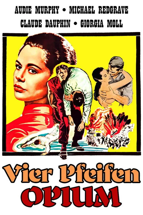 Vier Pfeifen Opium