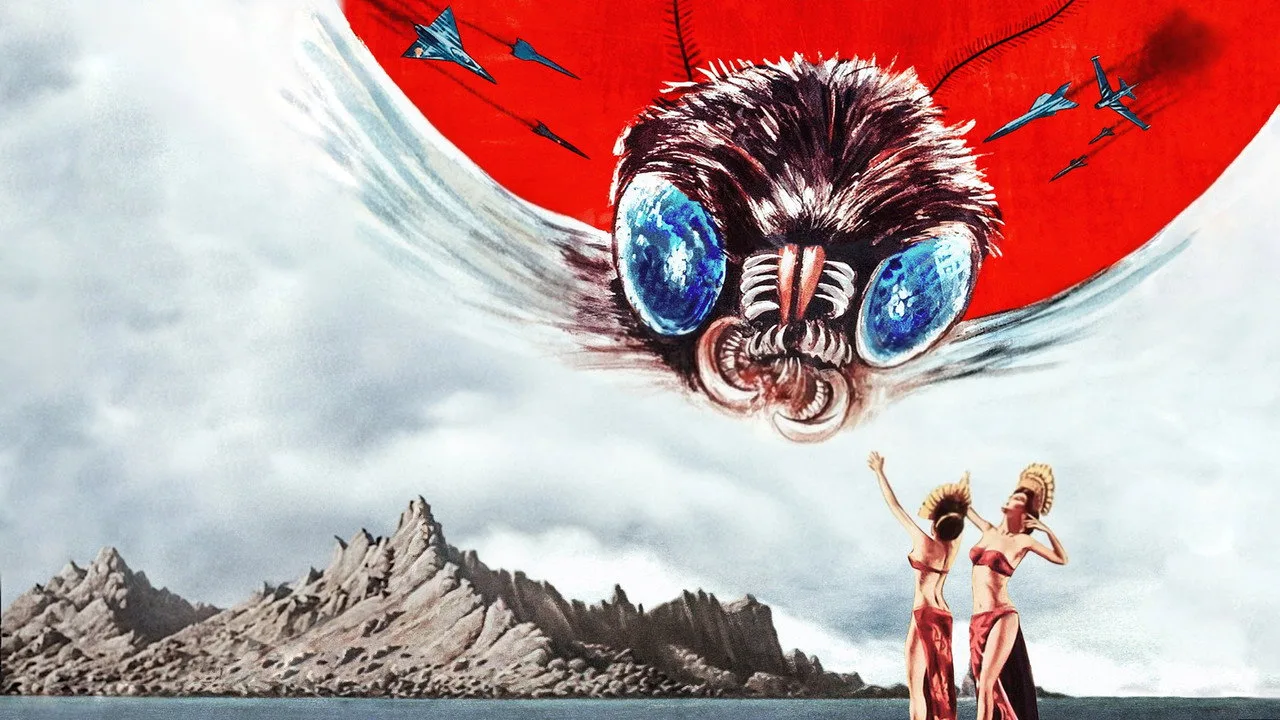 Mothra bedroht die Welt