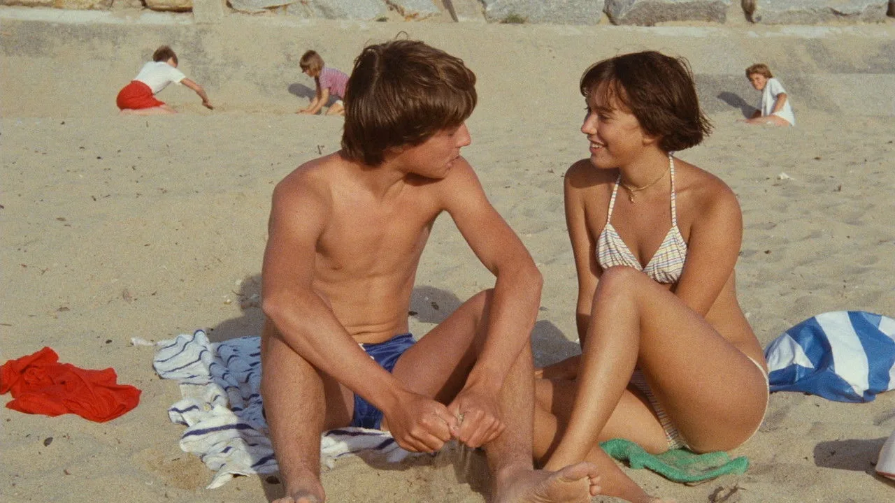 Pauline am Strand